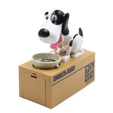 Cute Small Dog Money Coin Box Piggy Bank
