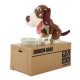 Dog Money Coin Box Piggy Bank (Automatic Stole Coin)