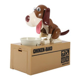 Dog Money Coin Box Piggy Bank (Automatic Stole Coin)