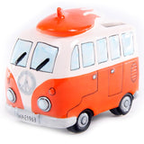 Campervan Design Coin Box Piggy Bank