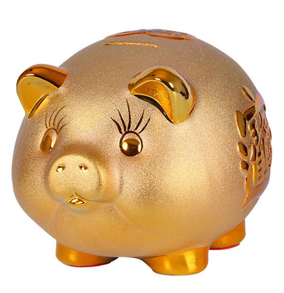 Lovely Ceramic Money Coin Box Piggy Bank