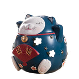 Lucky Cat Coin Box Piggy Bank